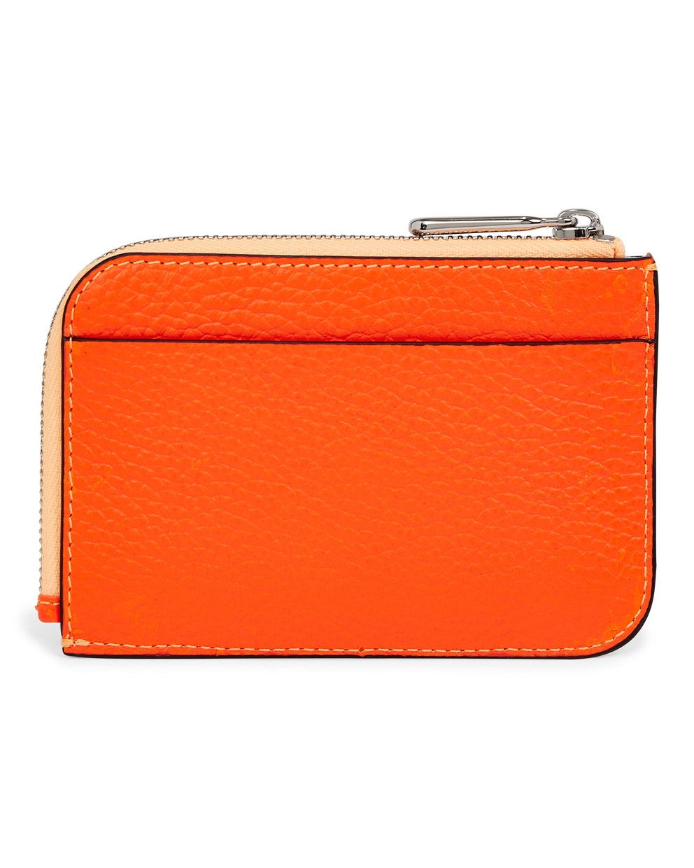 ECCO® Étui pour cartes en cuir - Orange - Back