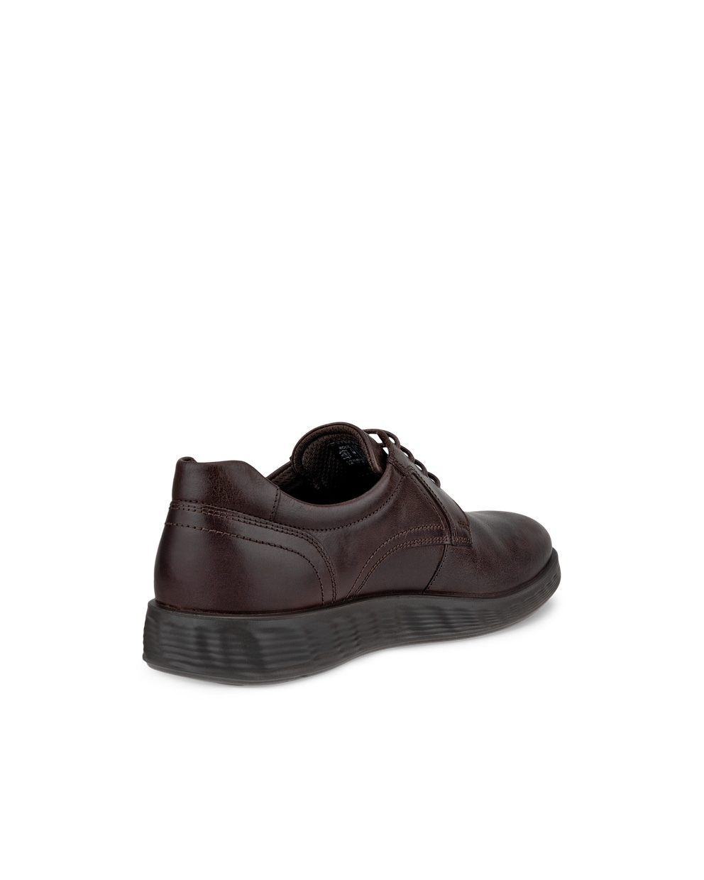 Men's ECCO® S Lite Hybrid Nubuck Derby Shoe - Brown - Back