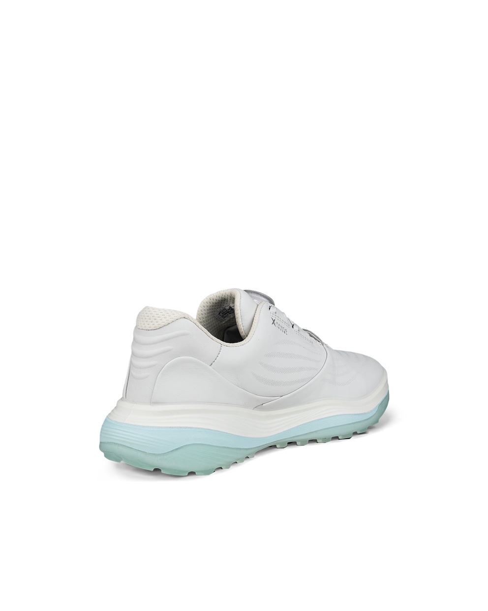 Zapatos golf impermeable de piel ECCO® Golf LT1 para mujer - Blanco - Back