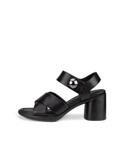 ECCO SCULPTED LX 55 WOMEN'S CROSS-STRAP SANDAL - Black - Outside