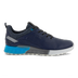 Zapatos golf de piel Gore-Tex ECCO® Golf S-Three para hombre - Azul - Outside