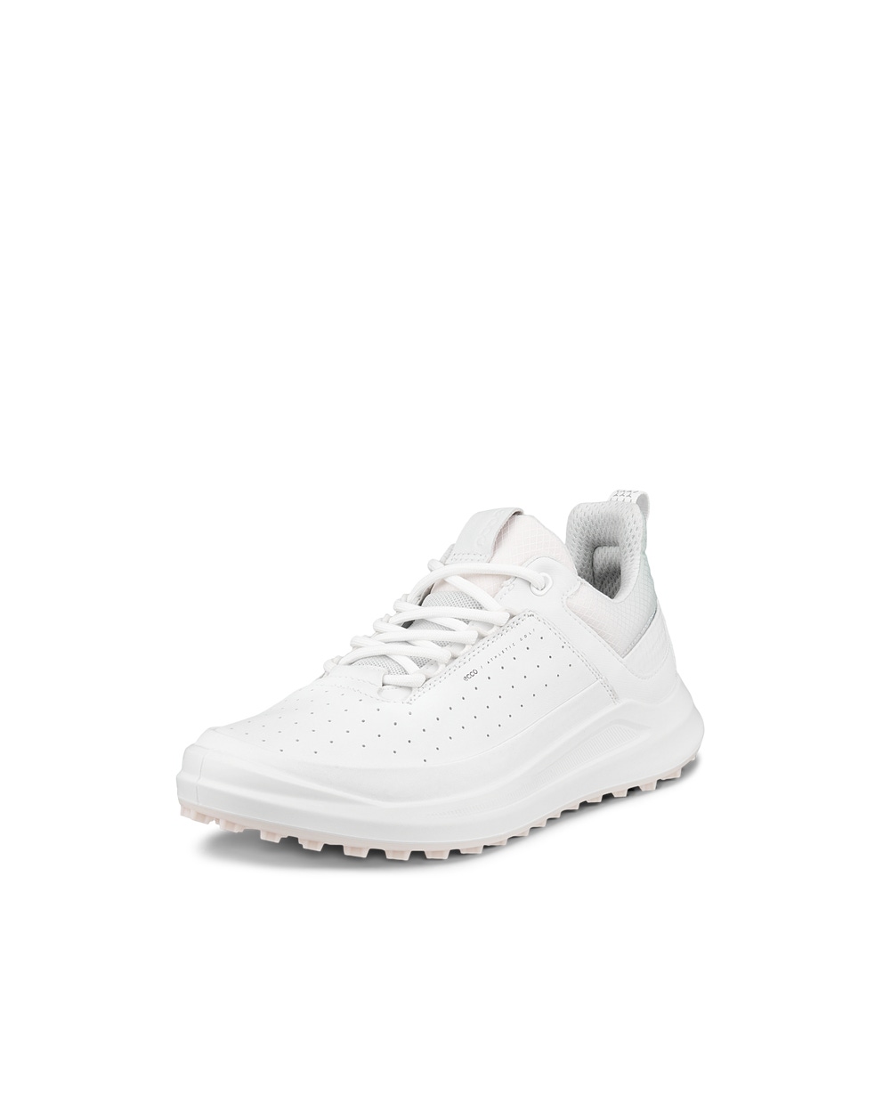 Women's ECCO® Golf Core Leather Golf Shoe - White - Main