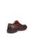 Men's ECCO® Metropole London Leather Slip-On Dress Shoe - Brown - Back