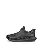 Women's ECCO® Biom 2.0 Leather Sneaker - Black - Outside