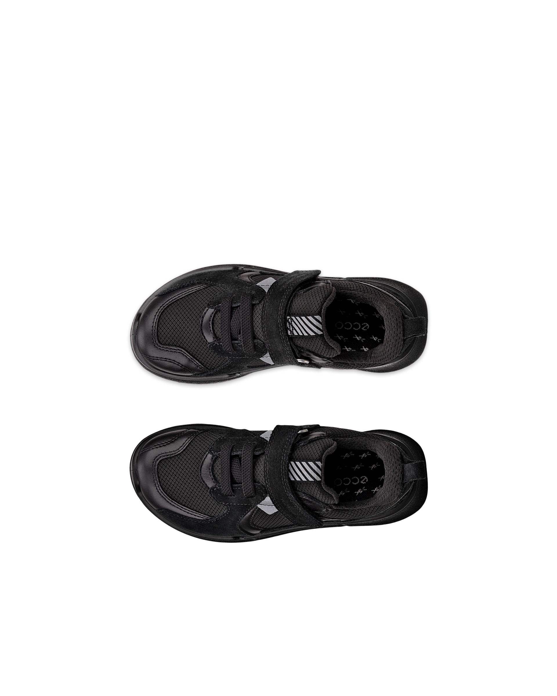 Detské outdoorové vysoké tenisky ECCO® BIOM 2.2 - Čierna - Top left pair