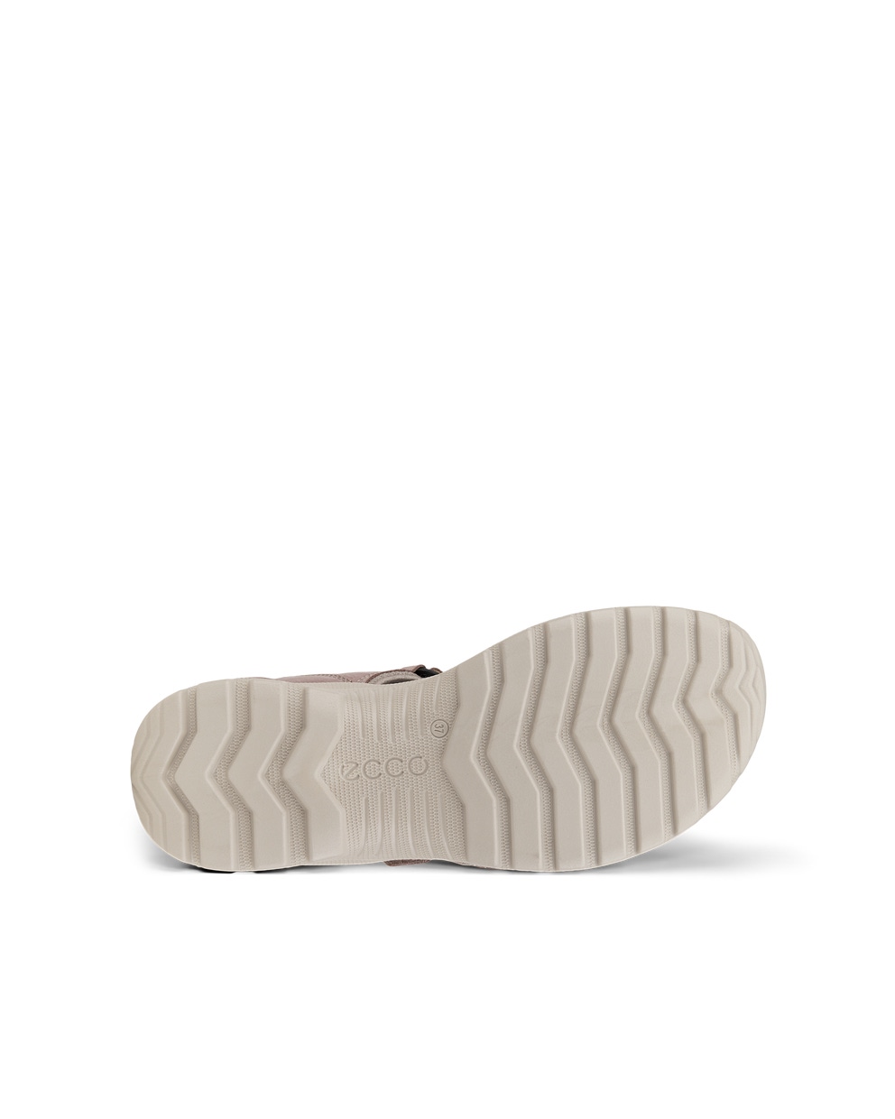 ECCO® Onroads sandale de marche en nubuck pour femme - Rose - Sole