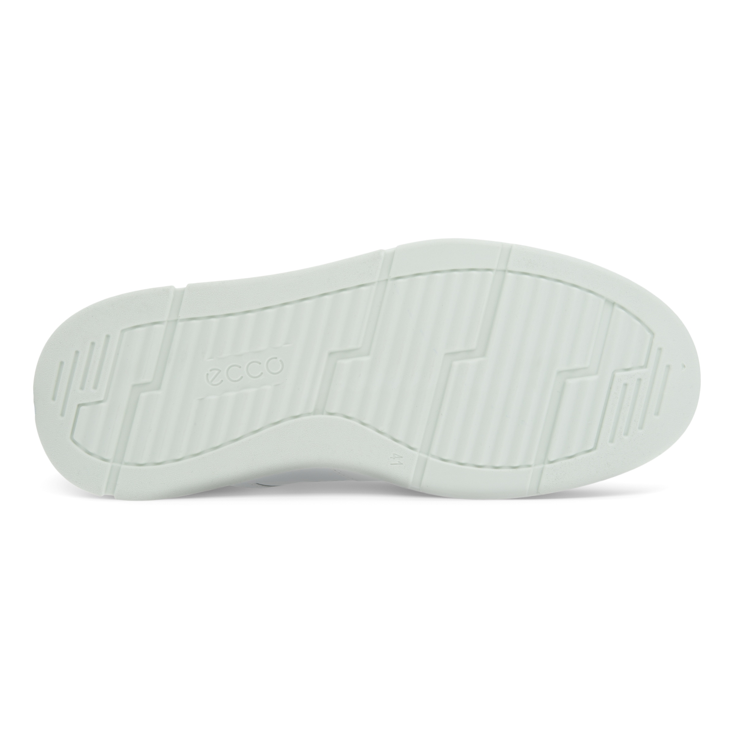 ECCO Soft X メンズ レザースニーカー - 白 - Sole