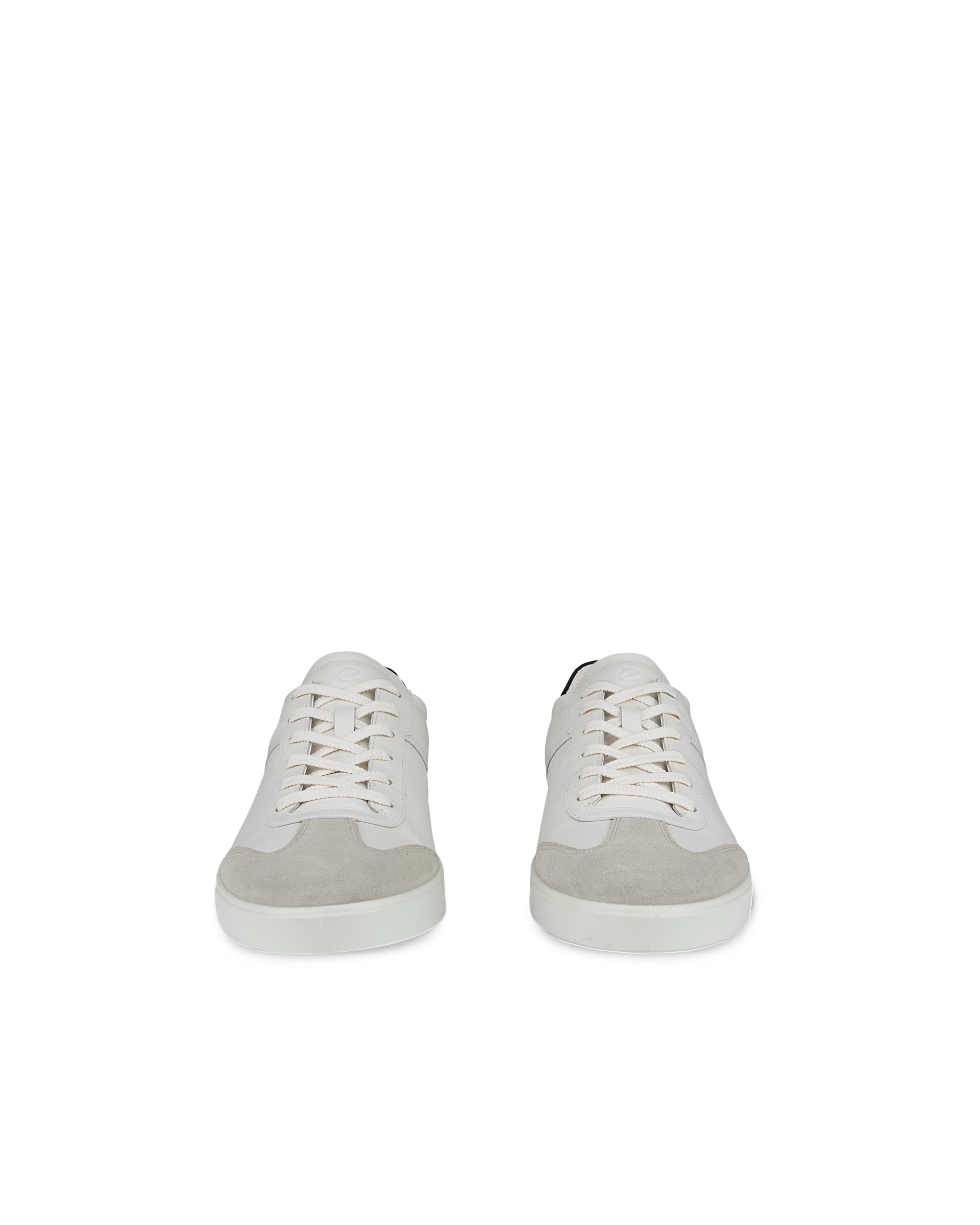 Men's ECCO® Street Lite Leather Sneaker - White - Front pair