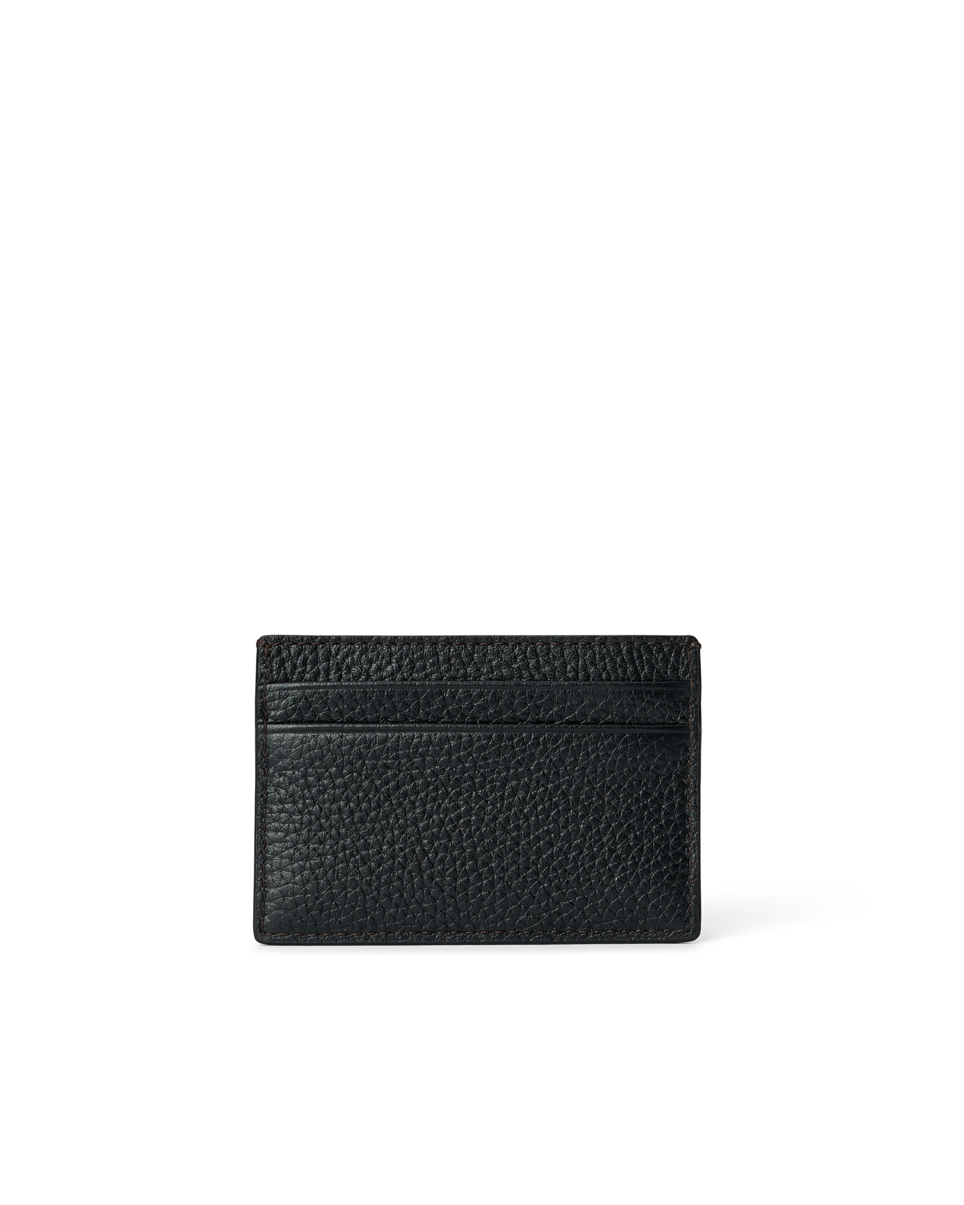 Men's ECCO® Small Leather Card Case - Black - Back