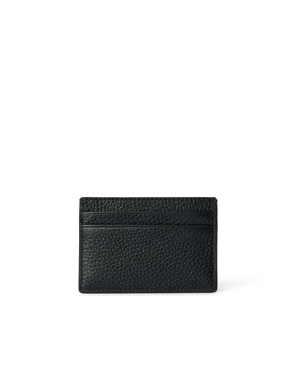 Men's ECCO® Small Leather Card Case - Black - Back