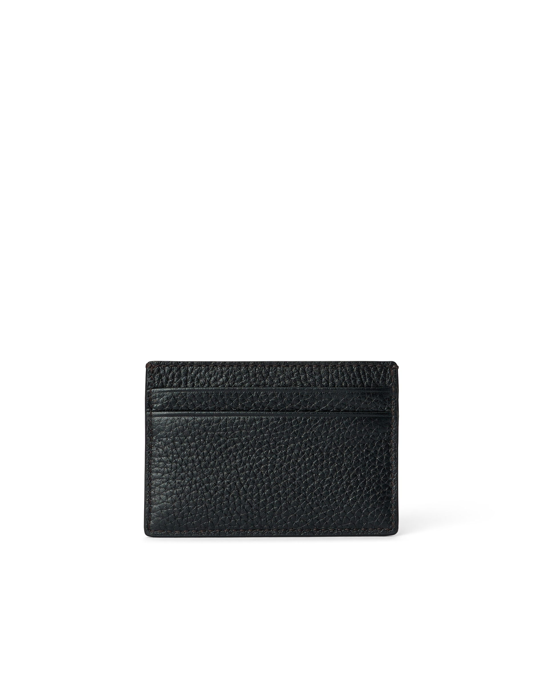 Men's ECCO® Small Leather Card Case - Black - Back