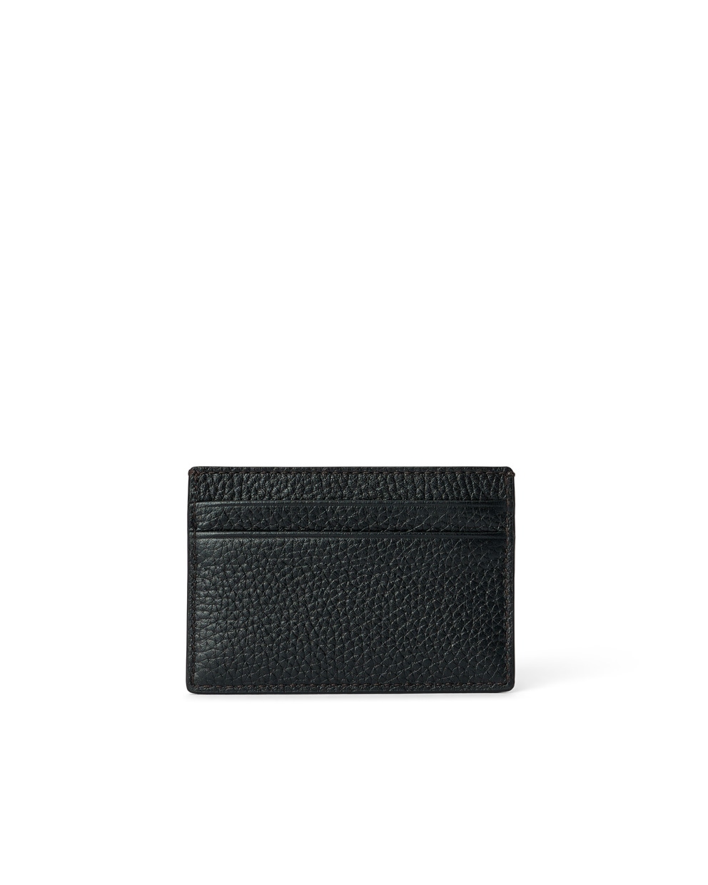 Men's ECCO® Small Leather Card Case - Black - Back