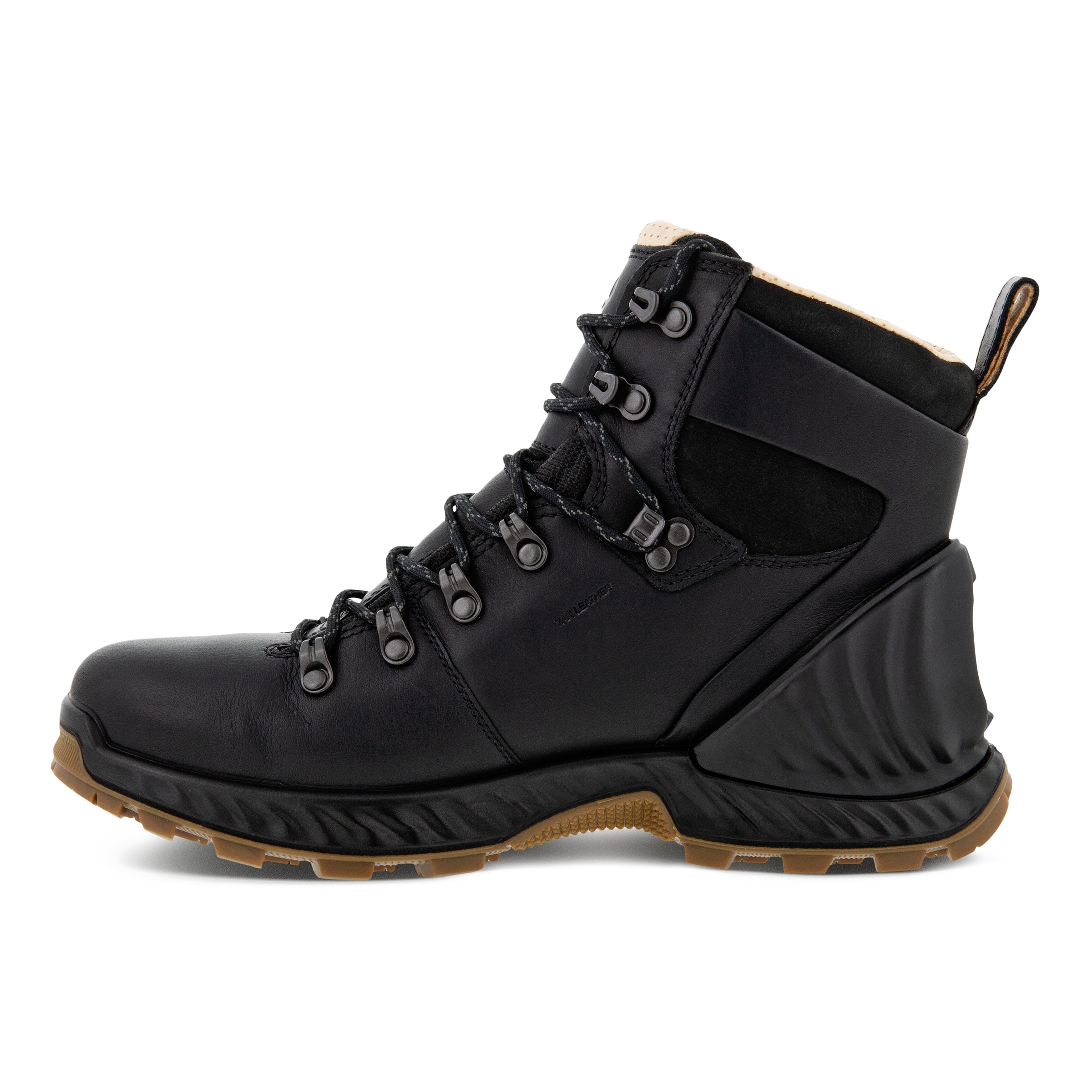 ECCO Men's Exohike Hiking Boot - Black - Inside