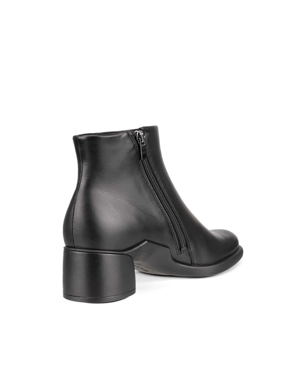 Botas de caña media de piel ECCO® Sculpted Lx 35 para mujer - Negro - Back