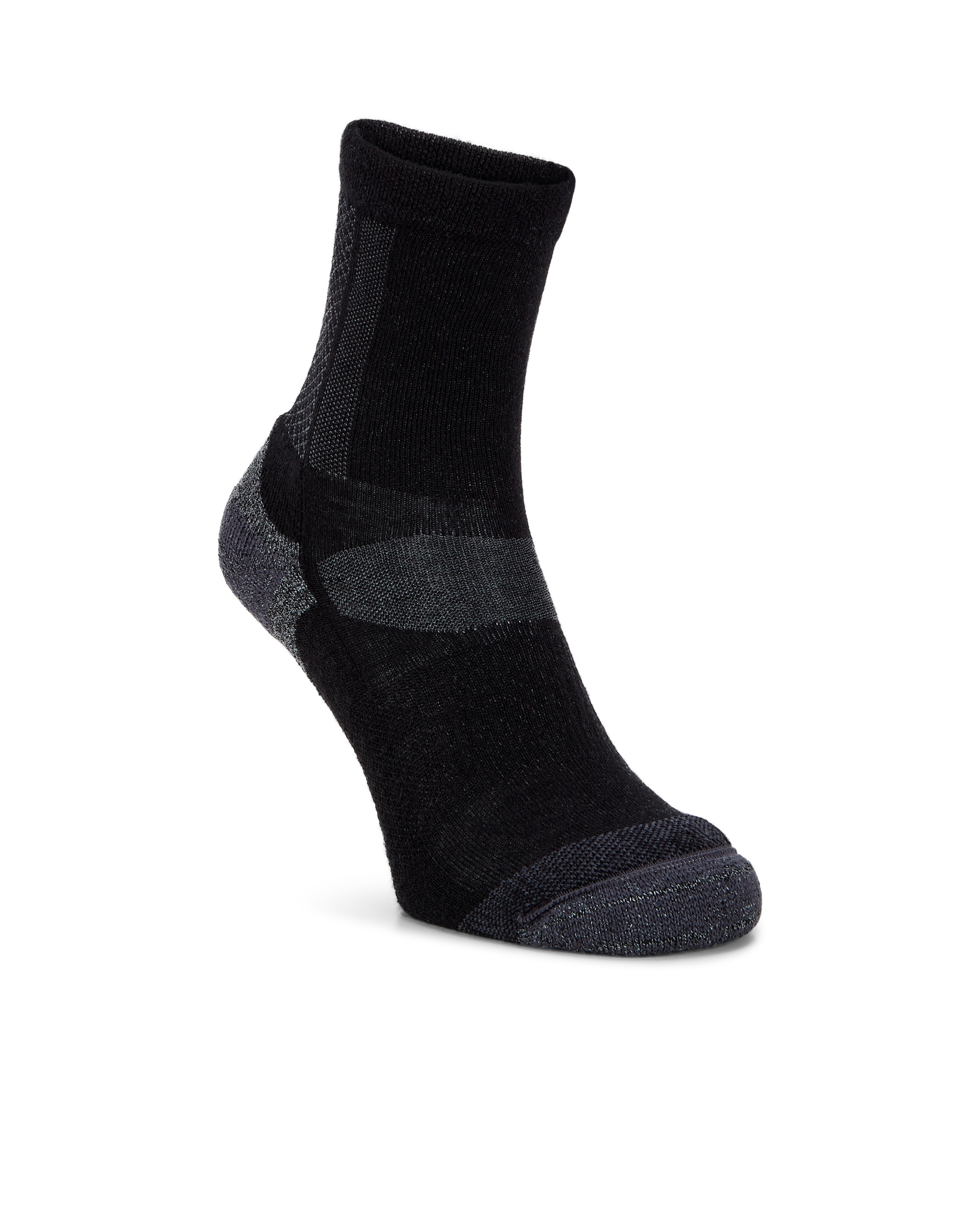 Unisex ECCO® Outdoor Crew Socks - Black - Main