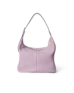 ECCO® Sac hobo en cuir - Violet - Main