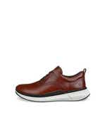 Men's ECCO® Biom 2.2 Hybrid Leather Sneaker - Brown - Outside