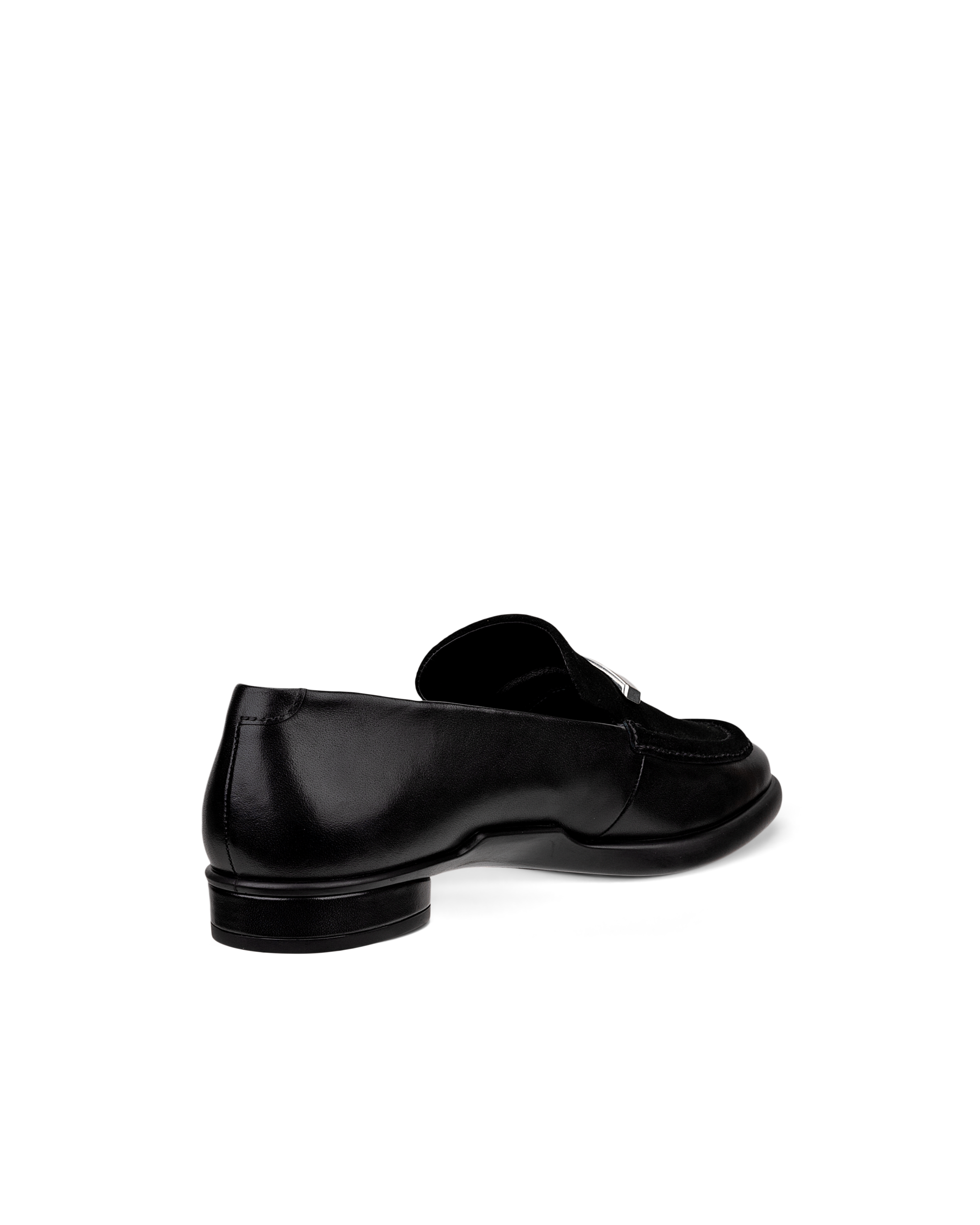 Women's ECCO® Sculpted LX Leather Ballerina - Black - Back