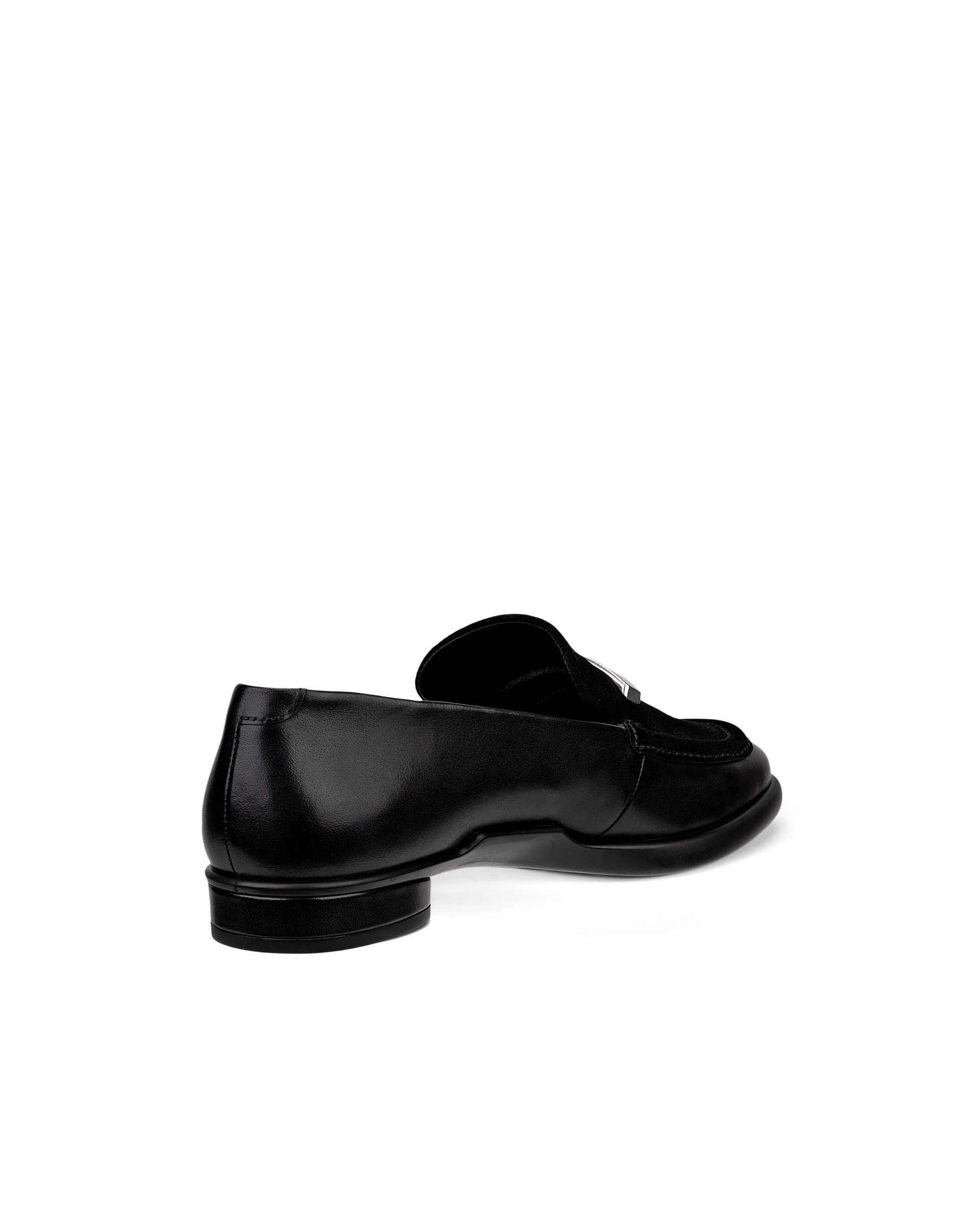 Women's ECCO® Sculpted LX Leather Ballerina - Black - Back