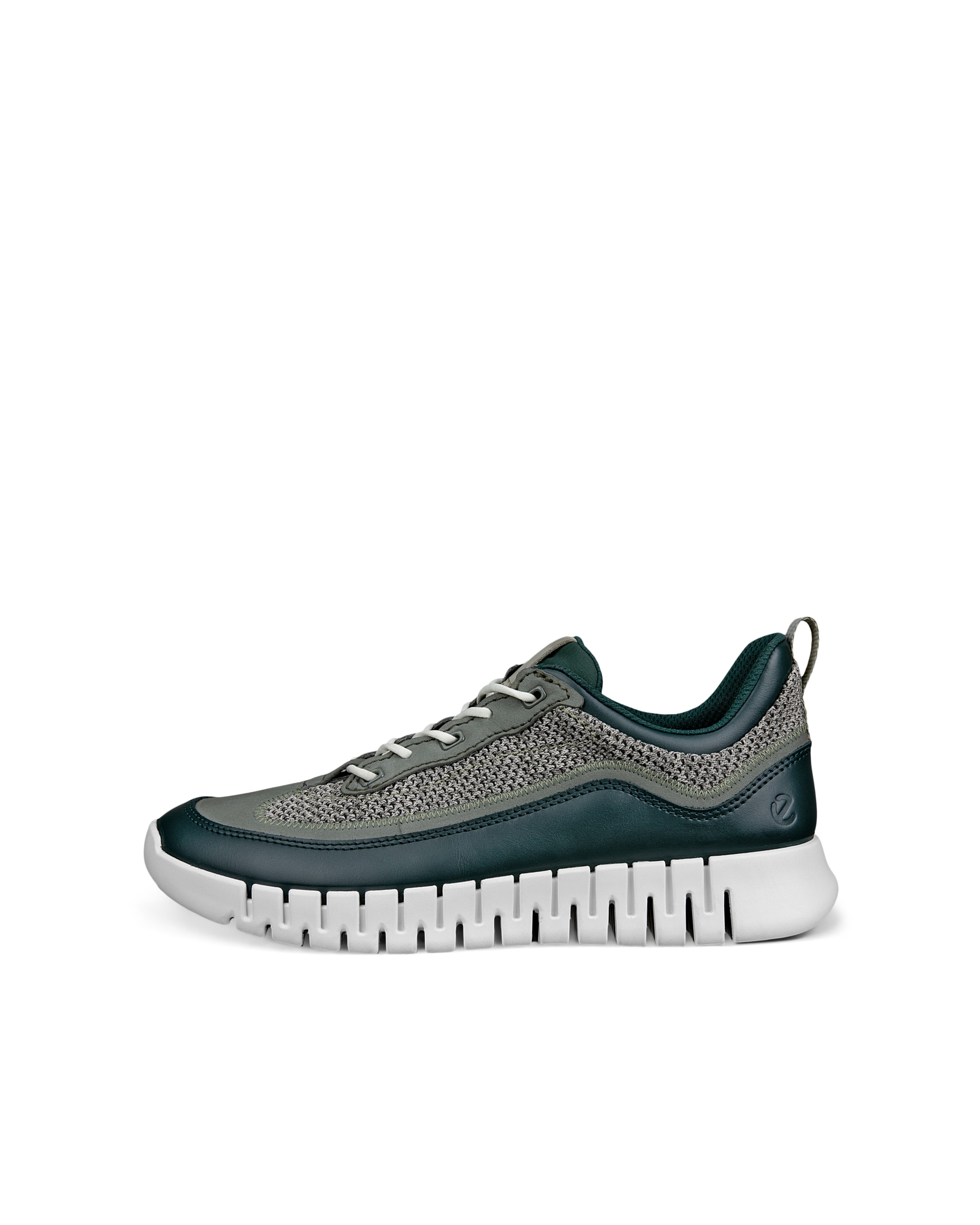 ECCO GRUUV M LEA/TEX - Verde - Outside