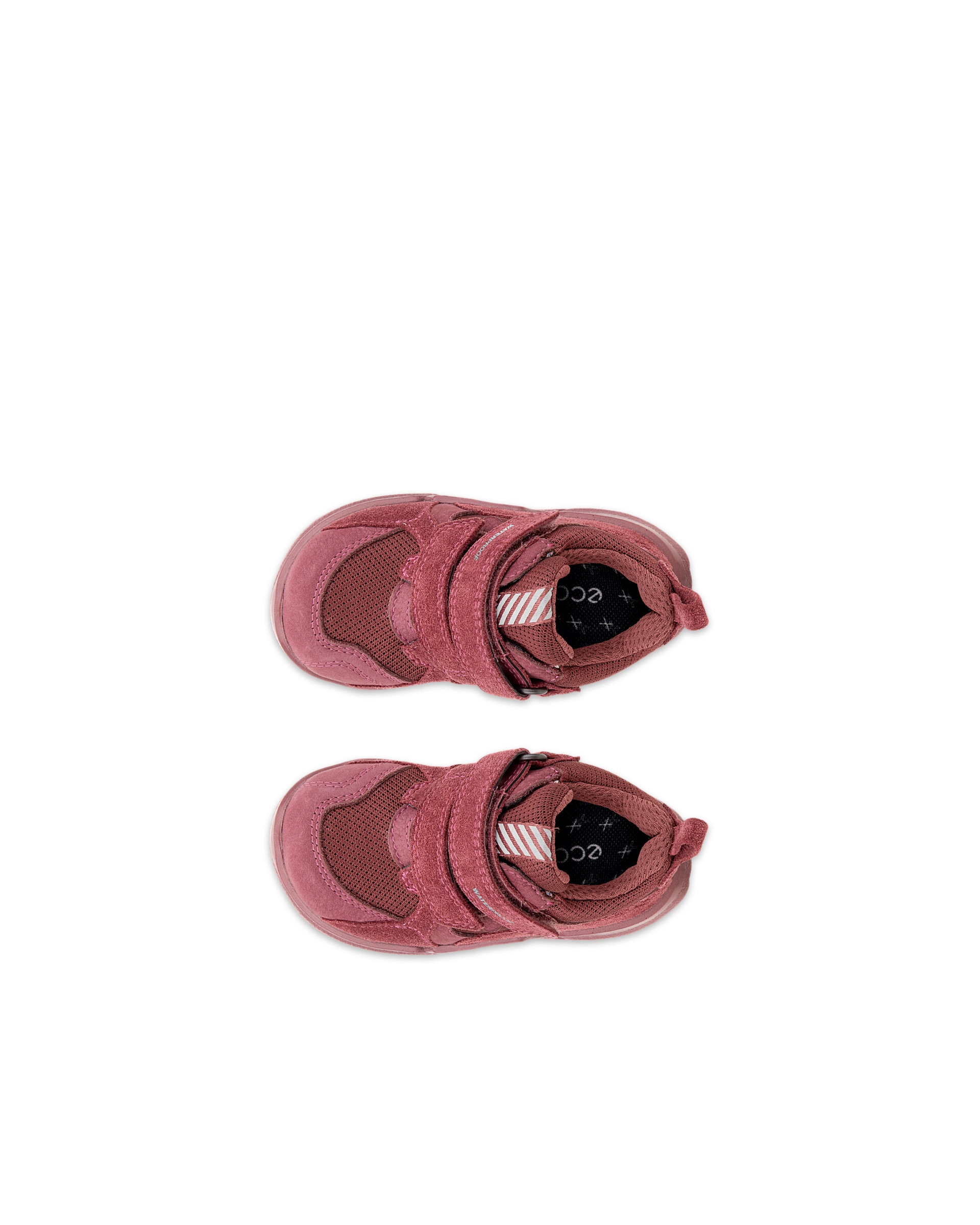 Detské nubukové tenisky ECCO® BIOM 2.2 - Ružová - Top left pair