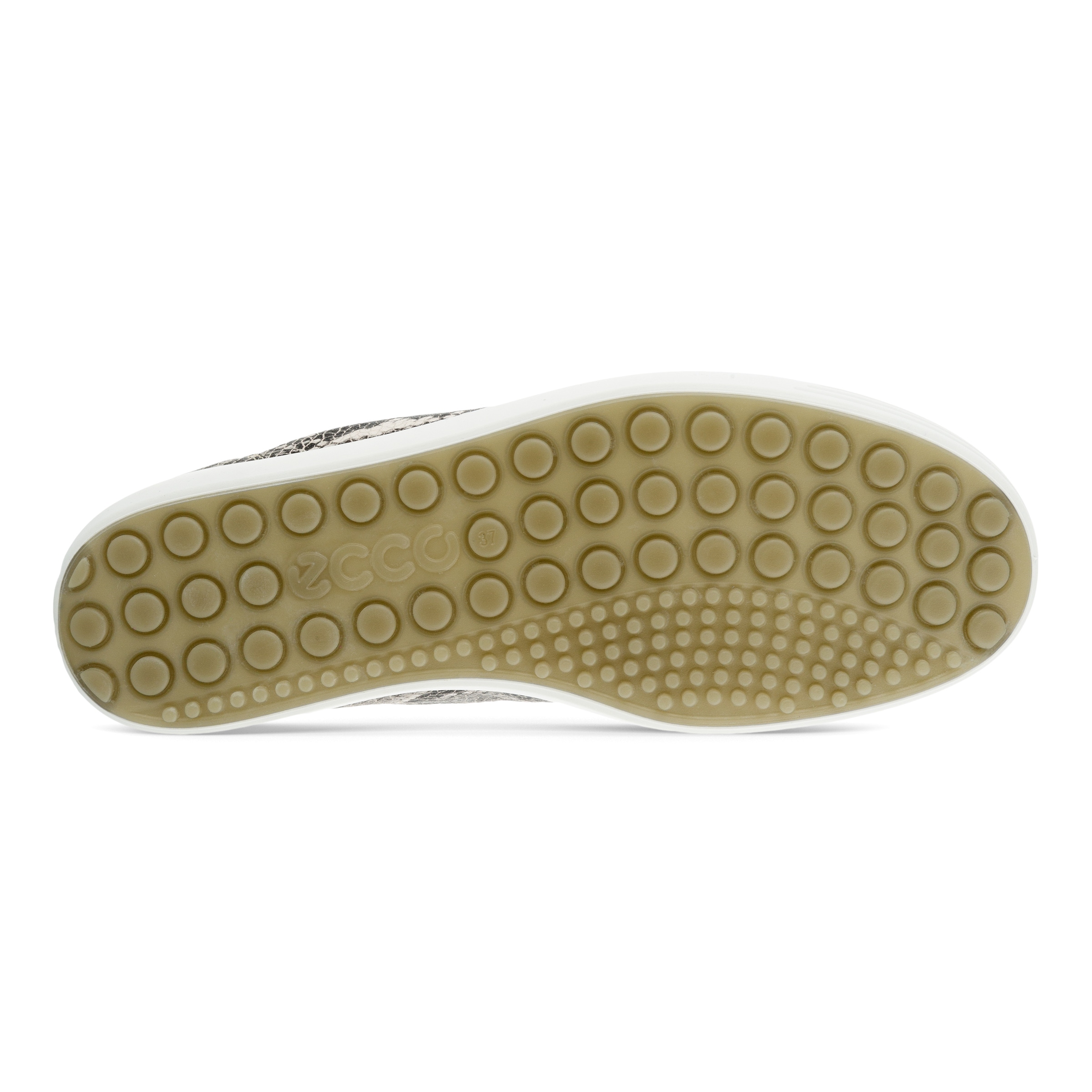 ECCO Womens Soft 7 Sneakers - Beige - Sole