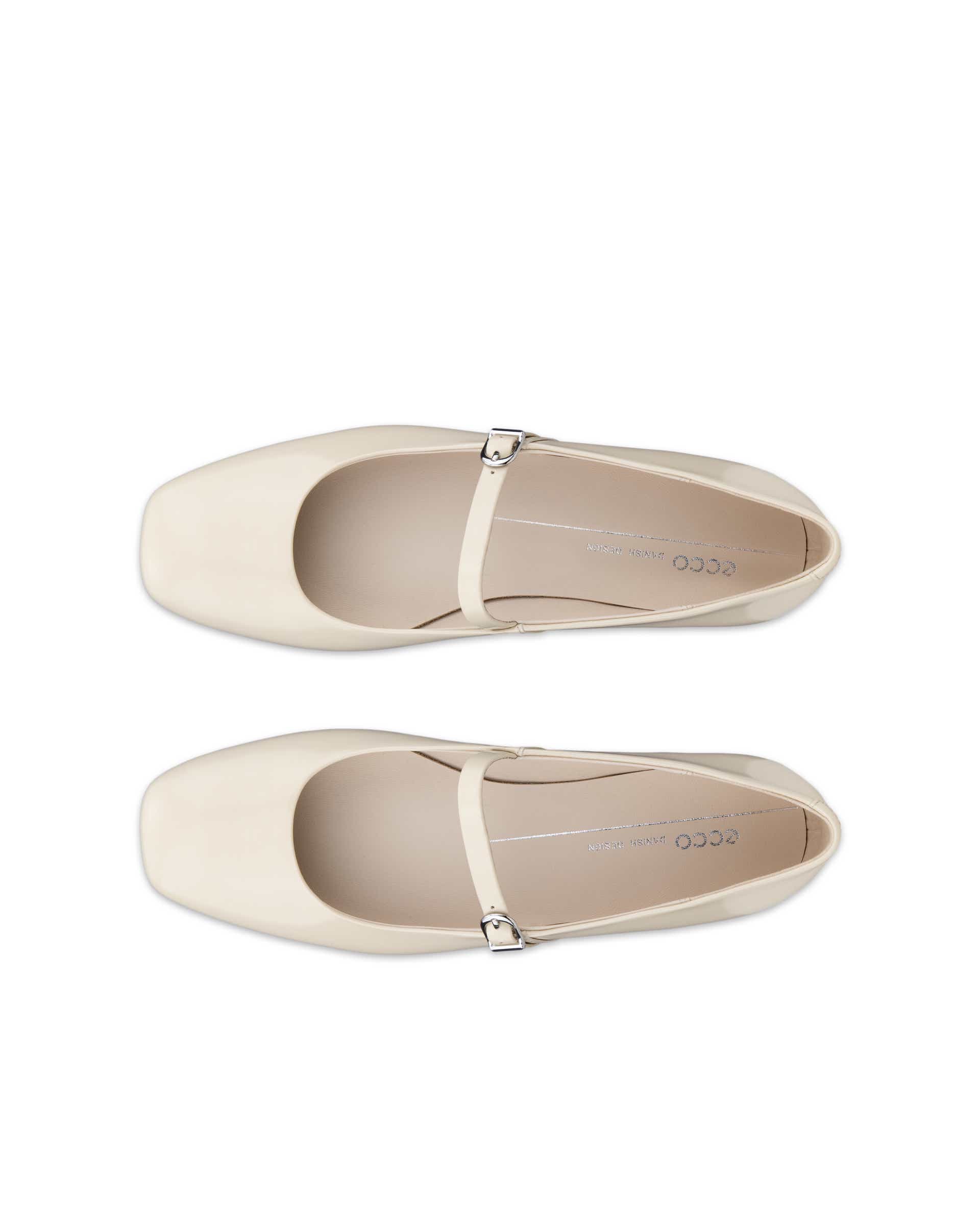Sabrinas couro mulher ECCO® MARGOT - Bege - Top left pair