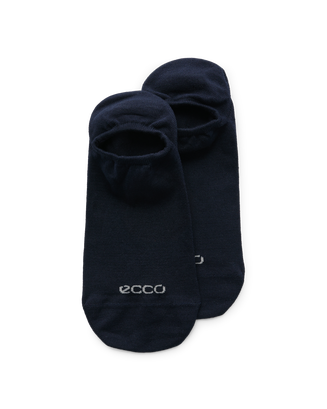 ECCO® Classic No-Show Socks - Blue - Main