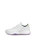 Women's ECCO® Golf Biom H5 Leather Waterproof Golf Shoe - White - Outside