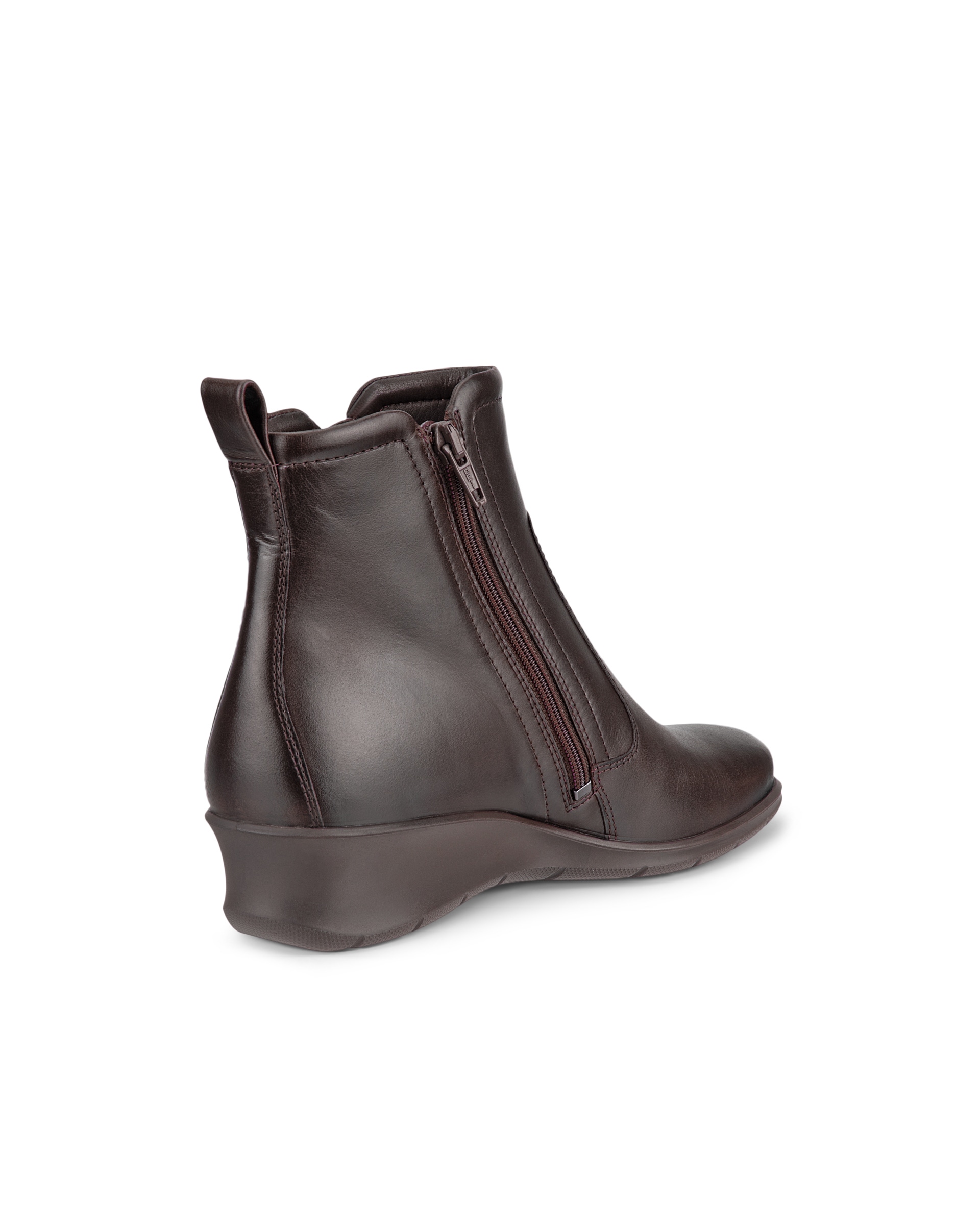 ECCO Felicia Womens Zip Up Boots - Marrón - Back