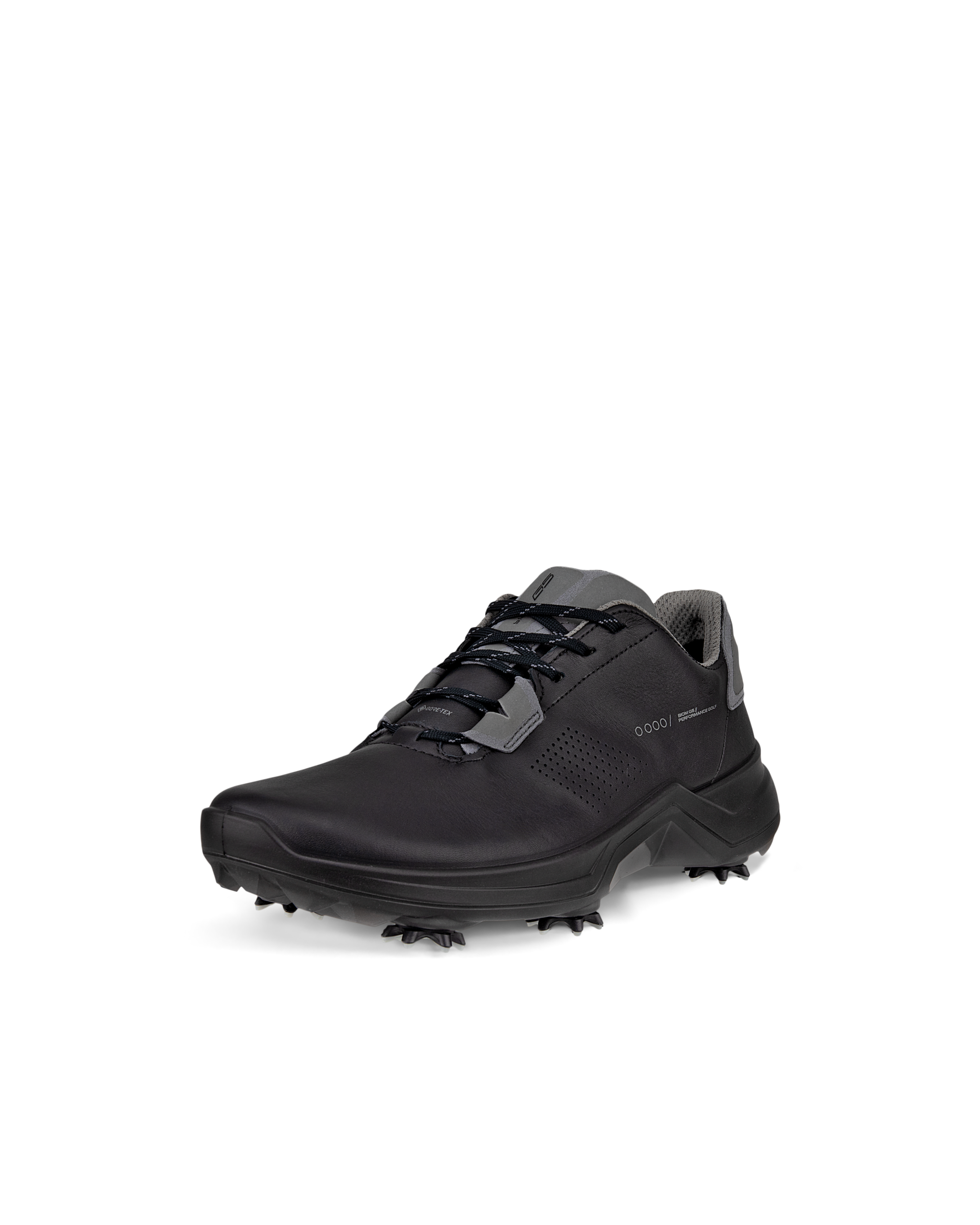 Men's ECCO® Golf BIOM G5 Leather Gore-Tex Spikes Shoe - Black - Main