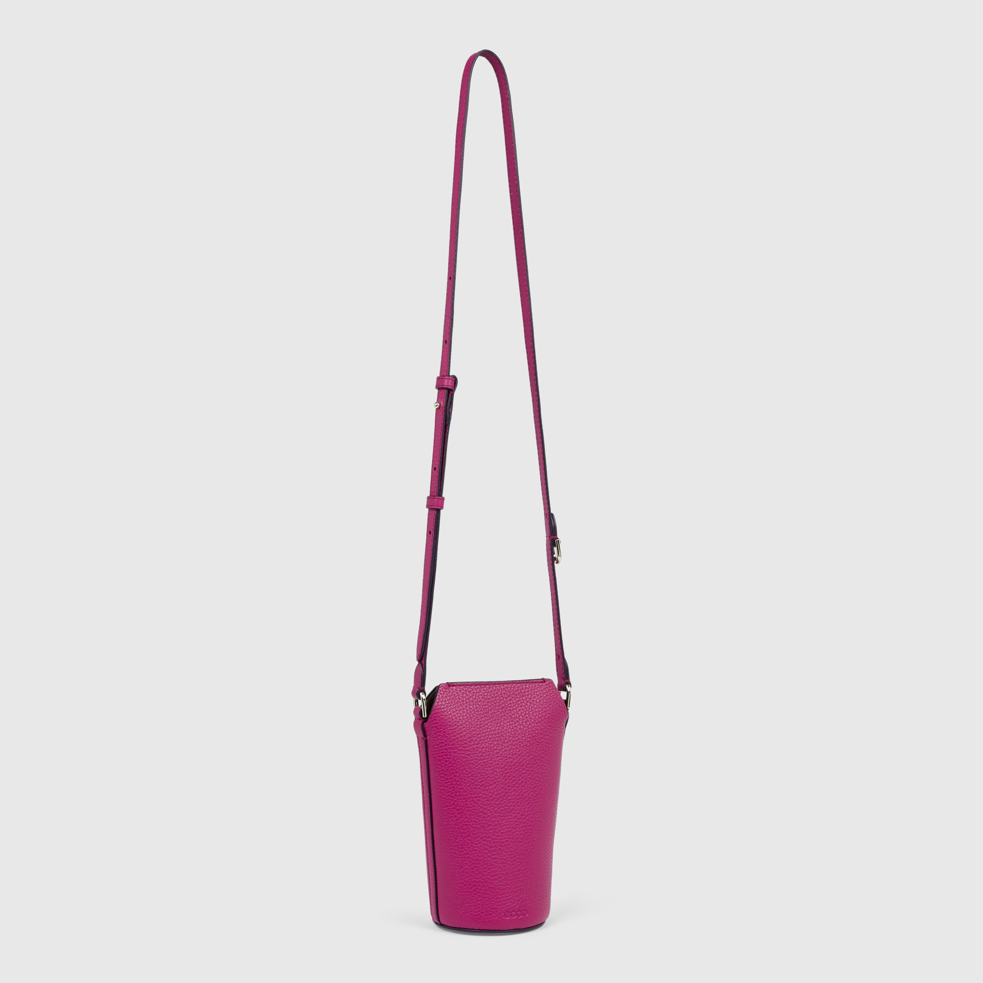 ECCO® Pot Leather Crossbody Bag - Purple - Main