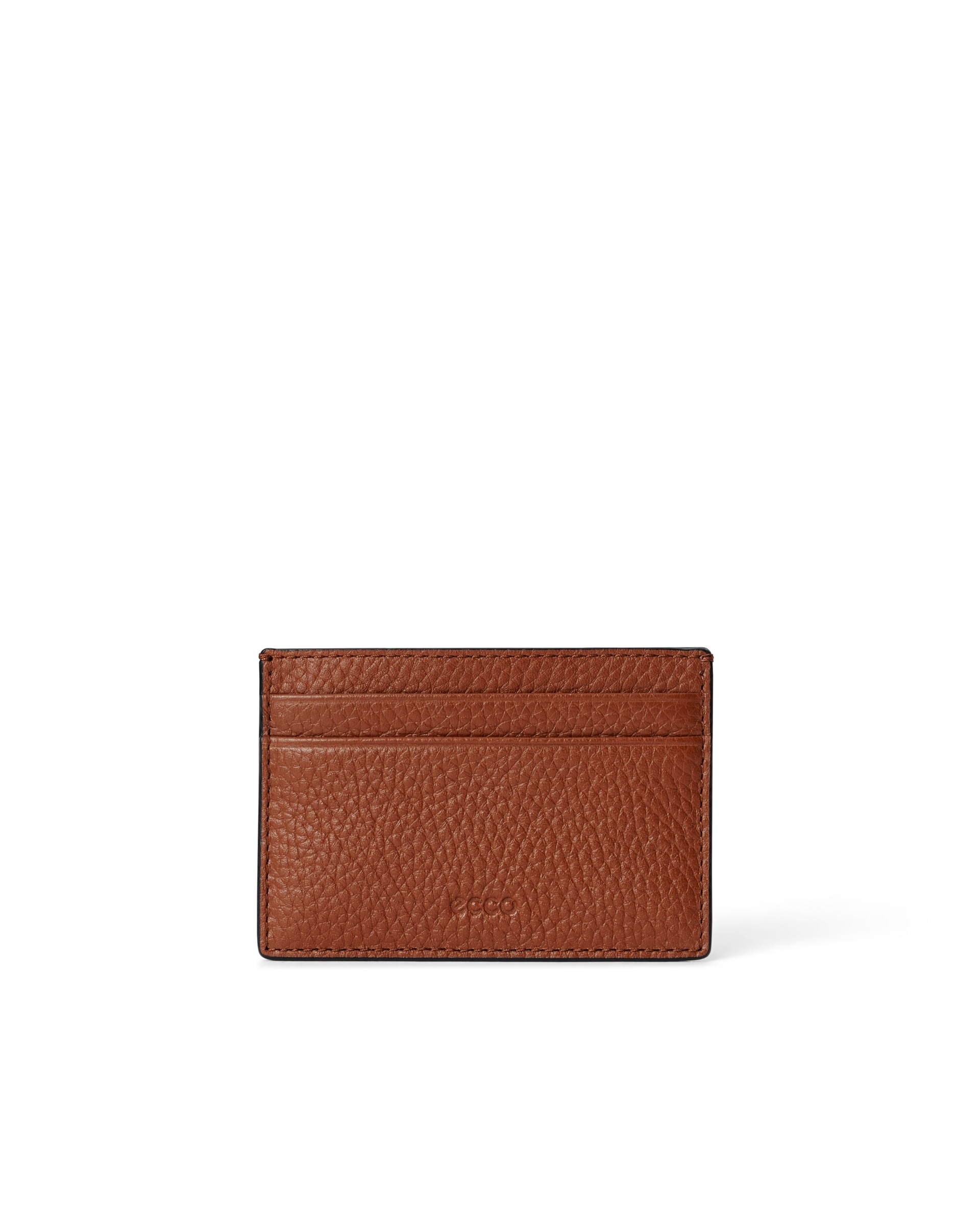 ECCO® Petit portefeuille en cuir pour homme - Brun - Main