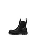 Kids' ECCO® Grainer Leather Chelsea Boot - Multicolor - Outside
