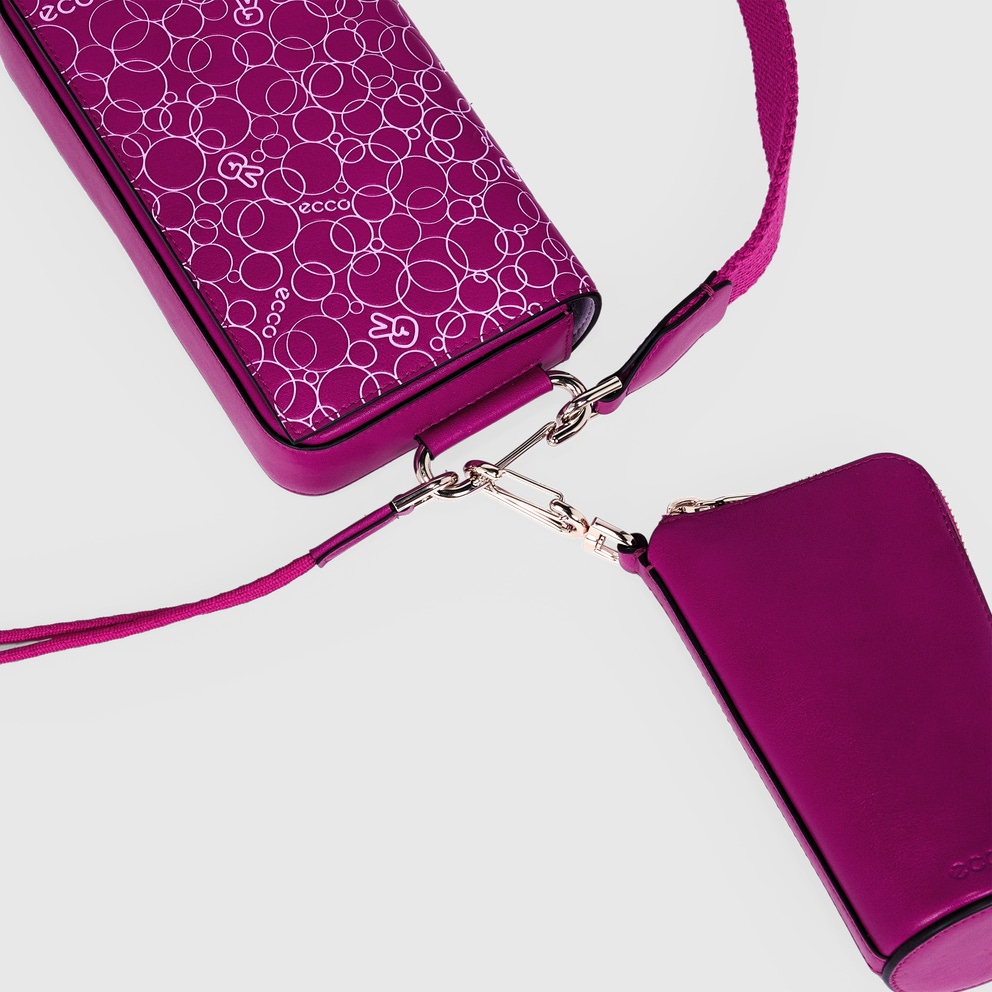 ECCO® Peace Leather Phone Bag - Purple - Detail-2