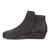 Women's ECCO® Nubuck Skyler Ankle Boot Wedge - Black - Inside