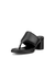 여성용 ECCO® Sculpted Sandal LX 55 가죽 힐 샌들 - Black - Main