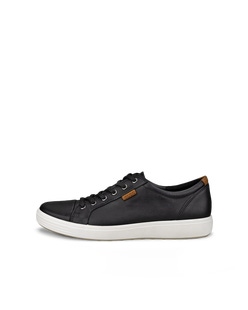 ECCO® Soft 7 nubukist vabaajajalats meestele - Must - Outside