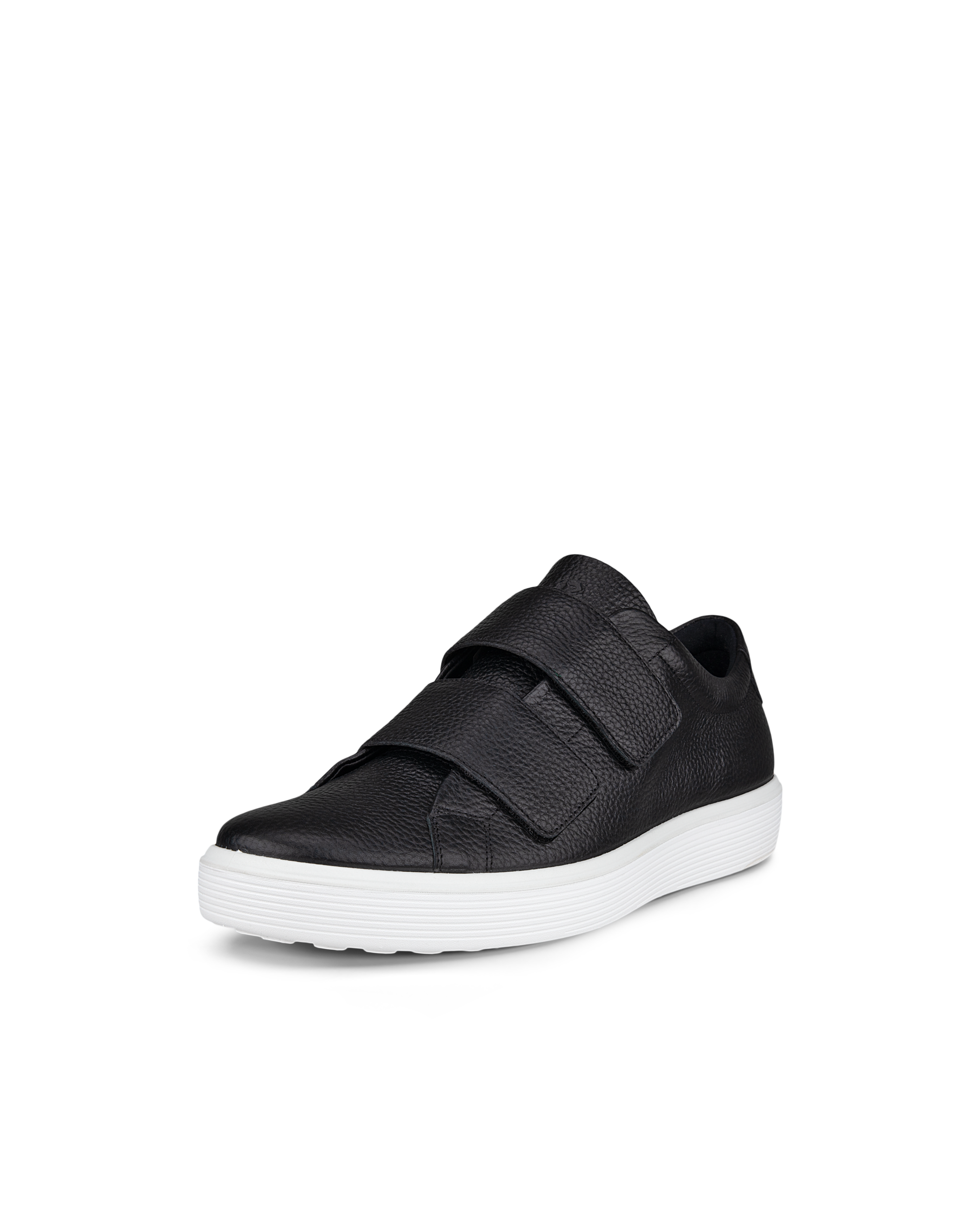 ECCO® Soft 60 baskets en cuir pour homme - Noir - Main