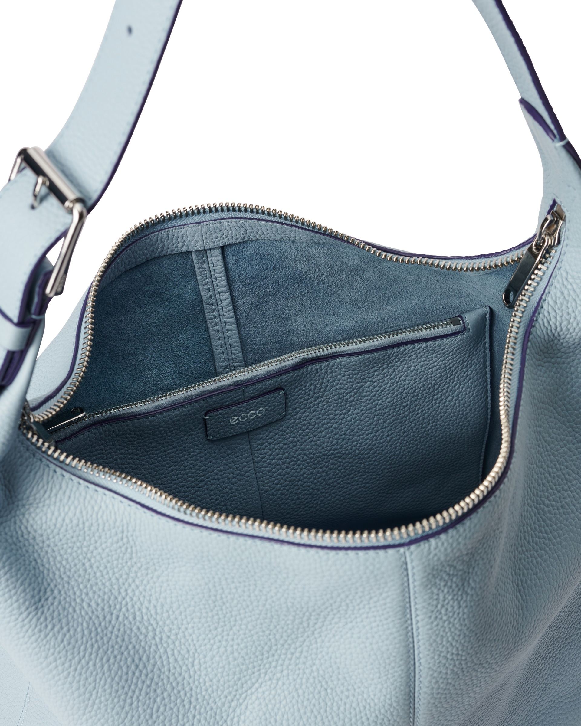 ECCO HOBO BAG MEDIUM - Blue - Inside