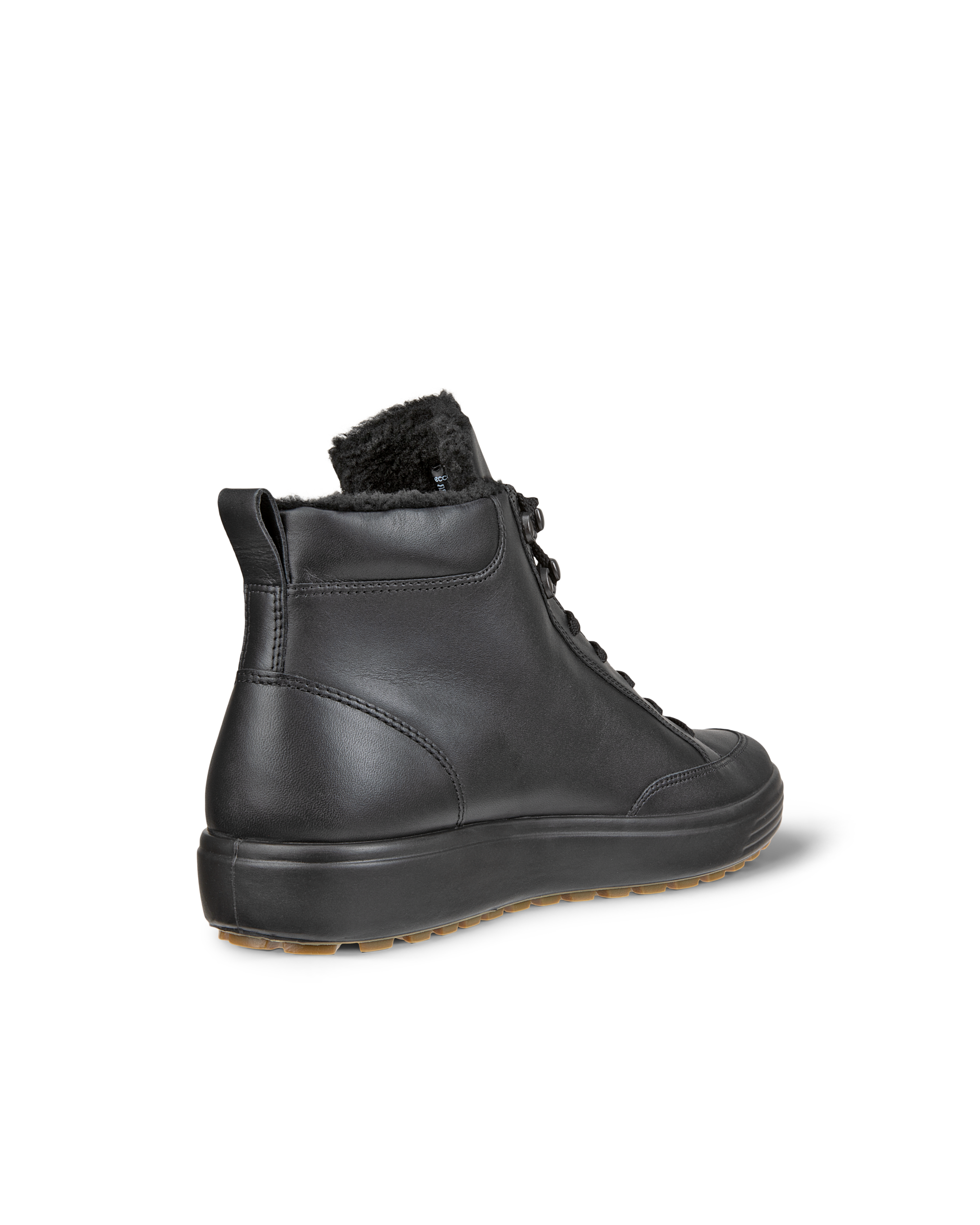 ECCO® Soft 7 Tred Gore-Tex-iga nahast poolsaabas meestele - Must - Back