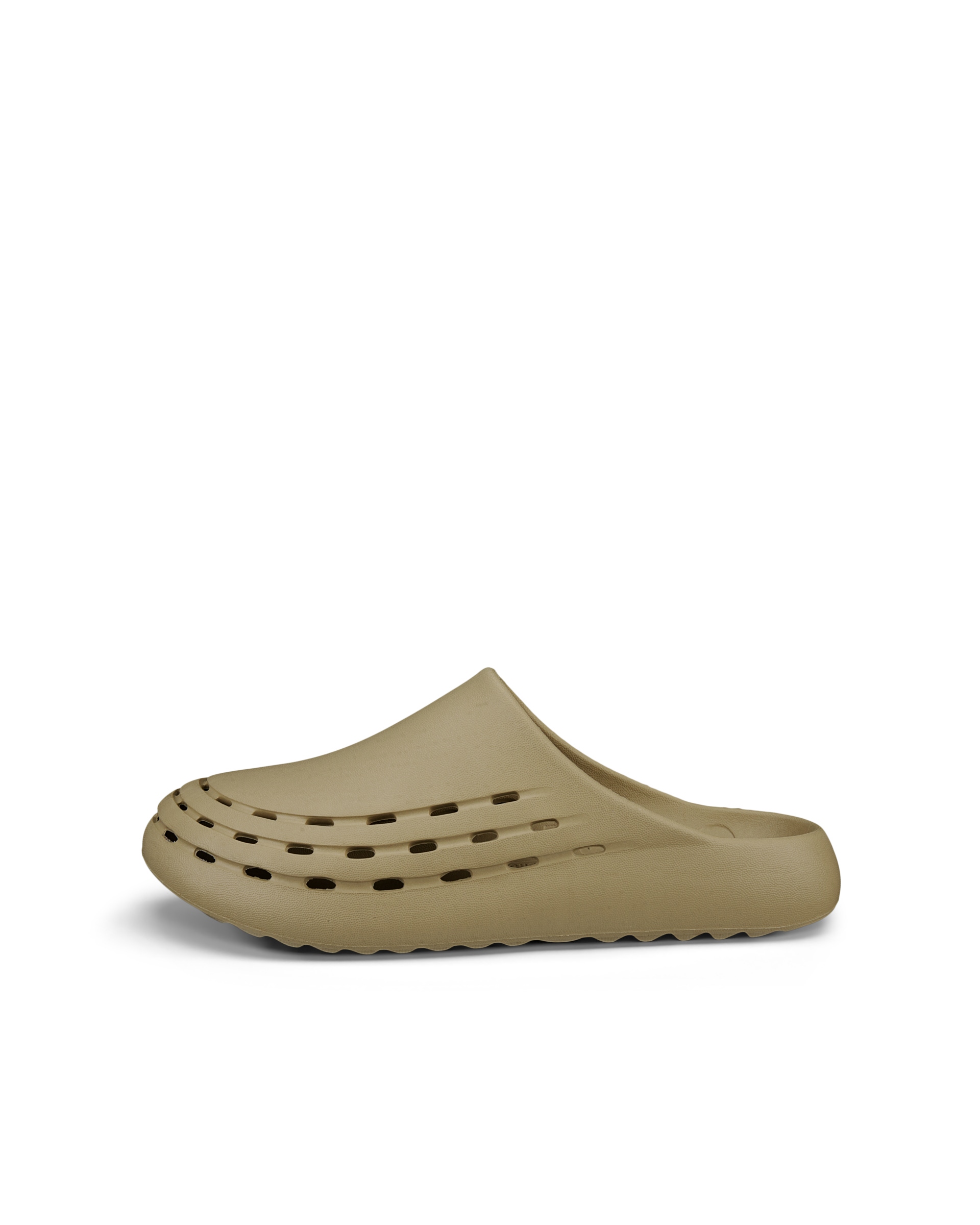 Men's ECCOยฎ Cozmo Slide Slider - Beige - Outside