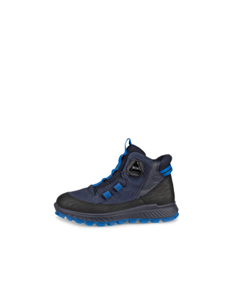 Botas de montaña impermeable de nobuk ECCO® Exostrike Kids para niño/a - Azul - Outside