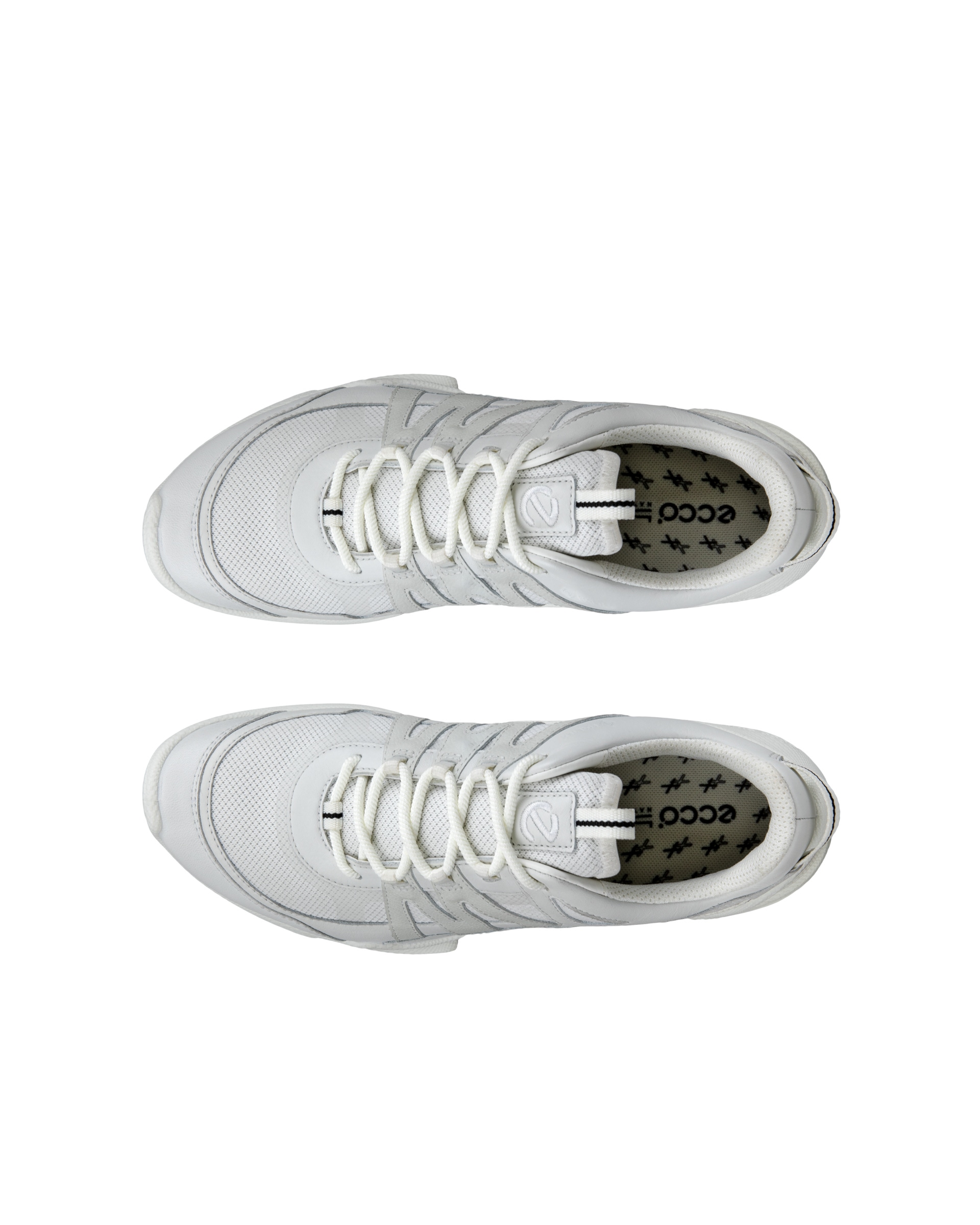 ECCO BIOM C-TRAIL WOMEN'S SNEAKER - White - Top left pair