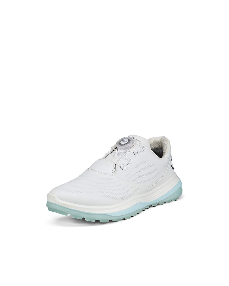 Zapatos golf impermeable de piel ECCO® Golf LT1 para mujer - Blanco - Main