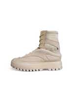 Men's ECCO® Street Ace RAL7000 Nubuck Boot - Beige - Outside