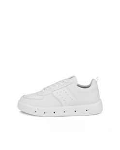 Women's ECCO® Street 720 Leather Gore-Tex Sneaker - White - Outside