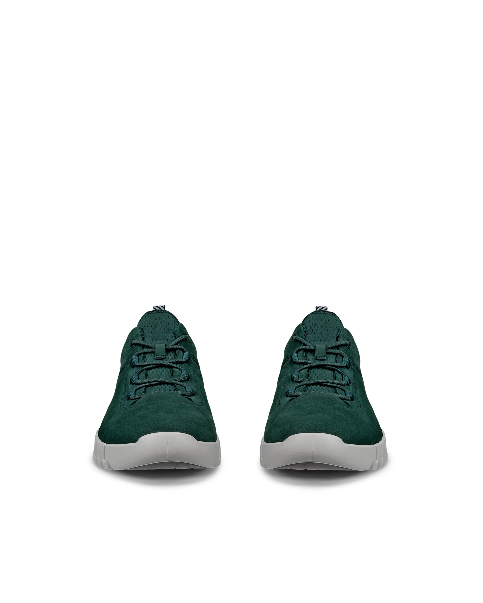 Pánske nubukové tenisky ECCO® GRUUV - Zelená - Front pair