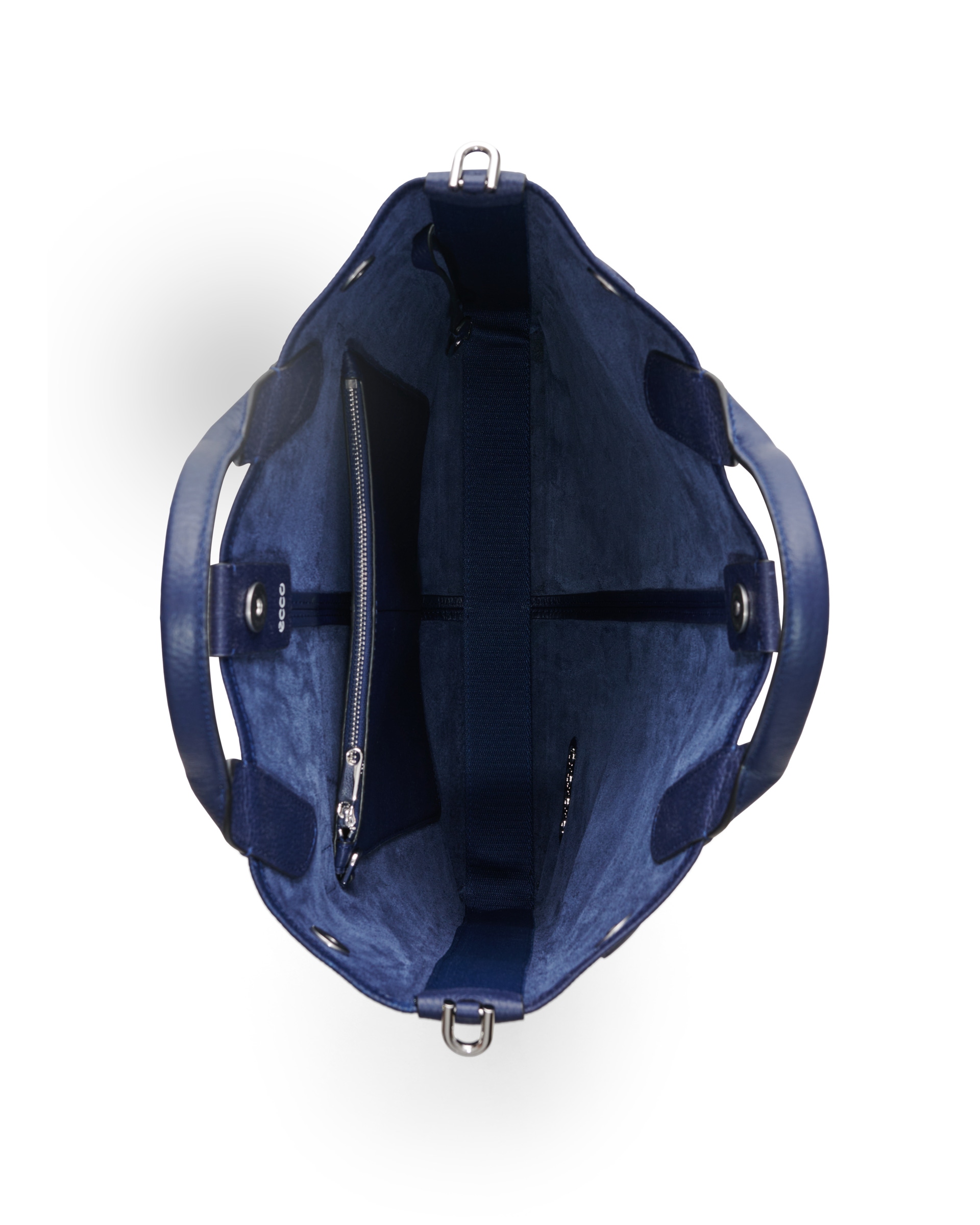 ECCO TOTE SOFT NORTH-SOUTH - Blue - Birdeye