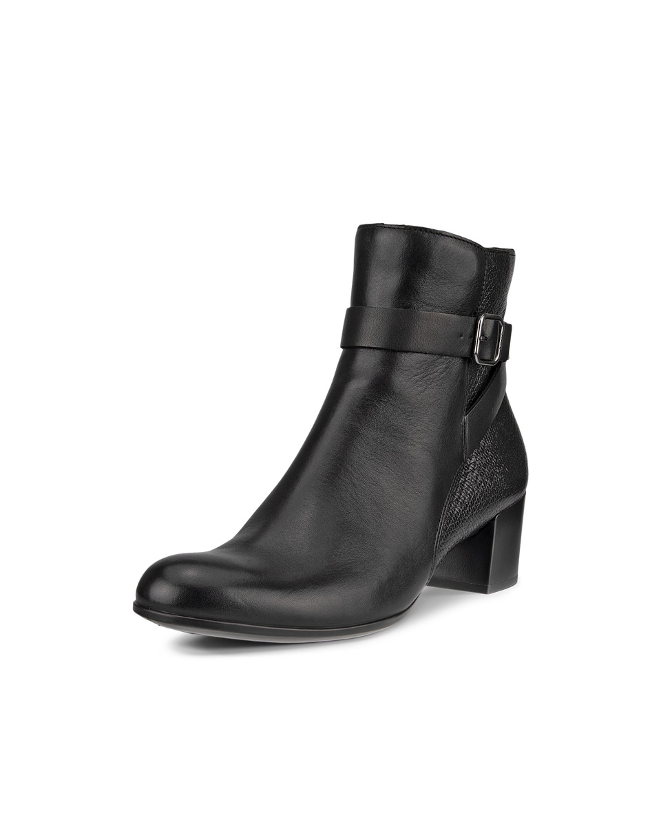 Ecco black boots womens on sale